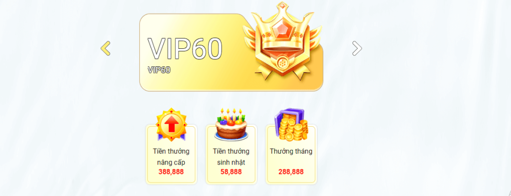 VIP 60 tại SHBET